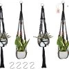 4 Stuks Zwarte Macrame Plantenhangers - Boho Handgeweven Katoen Hangpot Voor Binnen/Buiten - Hangende Bloempot Met Kralen - Macramé Touw/Koord Hangplant Houder - Bohemian Wandhanger Decoratie - Plant Hanger - Verticale Tuin Bloempothouder Planthanger 1 4 Stuks Zwarte Macrame Plantenhangers - Boho Handgeweven Katoen Hangpot Voor Binnen/Buiten - Hangende Bloempot Met Kralen - Macramé Touw/Koord Hangplant Houder - Bohemian Wandhanger Decoratie - Plant Hanger - Verticale Tuin Bloempothouder Planthanger -Tuin Gerelateerd 1200x975 2