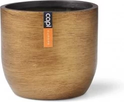 Capi Europe - Bloempot Bol Retro - 23x21 - Goud - Bloempot Voor Binnen - BRTG134 -Tuin Gerelateerd 1200x992 5