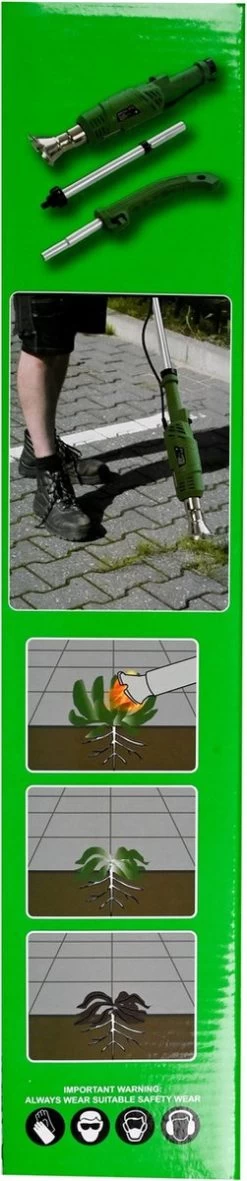 Hofftech Weed Burner Elektrische Onkruidbrander - 2000W - Max. 600 °C - BBQ Aansteker -Tuin Gerelateerd 251x1200