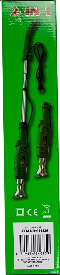 Hofftech Weed Burner Elektrische Onkruidbrander - 2000W - Max. 600 °C - BBQ Aansteker -Tuin Gerelateerd 265x1200