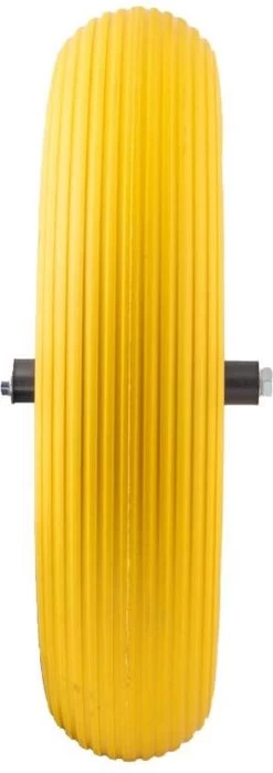 Merkloos Kruiwagenwiel Anti Lek - 4.80/4.00-8 - Massief PU Band - Lekvrij Wiel Met 130mm As - Kruiwagenband 4.80/400 Voor Kruiwagen -Tuin Gerelateerd 424x1200