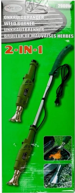 Hofftech Weed Burner Elektrische Onkruidbrander - 2000W - Max. 600 °C - BBQ Aansteker -Tuin Gerelateerd 467x1200 1