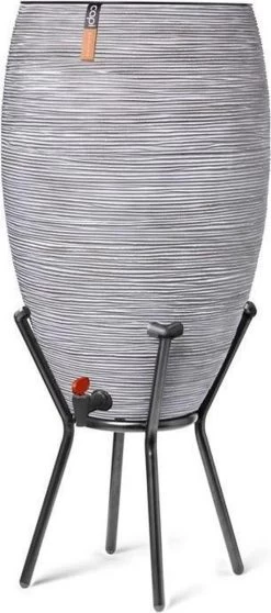 Capi Europe - Regenton Rib NL - 56x123 - Ivoor - Voor Binnen En Buiten - RKOFI1132 -Tuin Gerelateerd 531x1200