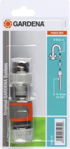 Gardena Koppeling Set Snelaansluitstukken Kraanstuk, Slangstuk En Draadadapter 4078500010269 -Tuin Gerelateerd 567x1200