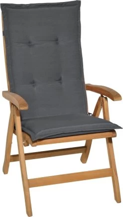 Beautissu Loft HL – Set Van 4 Tuinkussens Hoge Rug 120x50x6 Cm Kussen Grafiet Grijs Tuinstoelkussens Zitkussen Tuinstoel -Tuin Gerelateerd 682x1200