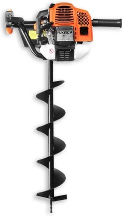 FUXTEC Grondboor Benzine Incl. 100/150/200mm Hulpstukken - 62cc - FX-EB162 -Tuin Gerelateerd 686x1200