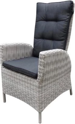 Menorca Dining Tuinstoel Verstelbaar Wit Grijs -Tuin Gerelateerd 725x1200