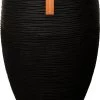 Capi Europe - Vaas Elegant Deluxe Rib NL - 45x72 - Zwart - Voor Binnen En Buiten - KBLR1138
