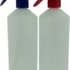 Set Van 2 Lege Sprayflacons 750ml | Professionele Afsluitbare Spraykop | 1 Rode - 1 Blauwe Spraykop | Navulbaar -Tuin Gerelateerd 787x1200