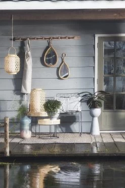 Mica Decorations Leandro Bijzettafel - Set Van 2 - H45 X Ø45 Cm - Zwart -Tuin Gerelateerd 799x1200 1