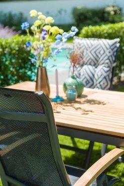 Hartman Alice Verstelbare Tuinstoel - Grijs -Tuin Gerelateerd 800x1200 4