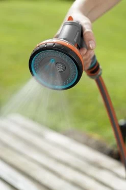 GARDENA - Comfort Broeskop - 5 Straalsoorten - Grijs -Tuin Gerelateerd 800x1200 64