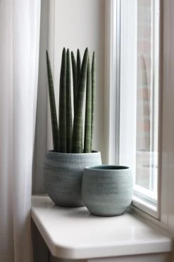 Tokio Bloempot Blauw Aqua D28 X H26 Cm - Nieuwe Collectie -Tuin Gerelateerd 800x1200 95