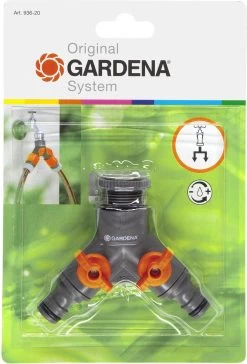GARDENA 2-weg Ventiel 26,5 Mm (G 3/4"), 21 Mm (G 1/2") -Tuin Gerelateerd 814x1200 3