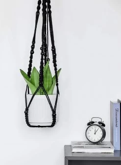 4 Stuks Luxe Macrame Plantenhangers - Boho Handgeweven Katoen Hangpot Voor Binnen/Buiten - Hangende Bloempot Met Kralen - Macramé Touw/Koord Hangplant Houder - Bohemian Wandhanger Decoratie - Plant Hanger - Verticale Tuin Bloempothouder Planthanger 12 4 Stuks Luxe Macrame Plantenhangers - Boho Handgeweven Katoen Hangpot Voor Binnen/Buiten - Hangende Bloempot Met Kralen - Macramé Touw/Koord Hangplant Houder - Bohemian Wandhanger Decoratie - Plant Hanger - Verticale Tuin Bloempothouder Planthanger -Tuin Gerelateerd 880x1200 3
