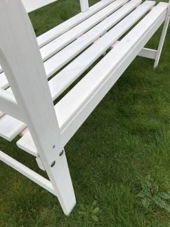 SenS-Line Friesen Tuinbank - Hout - Wit -Tuin Gerelateerd 899x1200