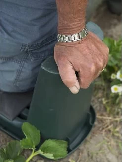 Nature - Tuinkruk 2-in-1 - Tuinzit/-knielkruk - Tuin Werkbank - Grijs - H34 X 66 X 25cm -Tuin Gerelateerd 904x1200