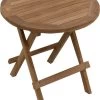 Picknicktafel Rond - Bijzettafel Voor Buiten - - Inklapbare Picknicktafel - Kleine Klaptafel Met Handvat - 50cm -Tuin Gerelateerd 921x1200
