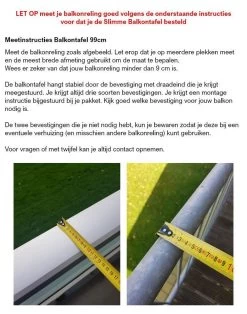 GoudmetHout Inklapbare Balkontafel - Balkonbar - Balkon Tafel - 99 Cm - Hout - Transparant Wash - Reling Smal -Tuin Gerelateerd 944x1200