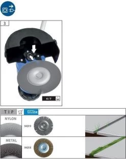 Güde Elektrische Onkruidborstel - Voegenreiniger - 400 Watt - GRF 401 -Tuin Gerelateerd 956x1200 3