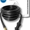 Techweise - Rioolslang Voor Kärcher K2 T/m K7 - 10M - Met Vier Achterwaartse Hogedruksproeiers -Tuin Gerelateerd 976x1200 3